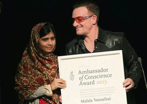 Malala & Bono